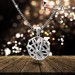 Silberdream SilberDream Ketten Anhänger Scheibe Zirkonia weiß 925 Silber SDH431W Sonderangebote