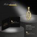 Silberdream GoldDream Kettenanhänger Blatt Zirkonia 333 Gold Anhänger Echtschmuck GDH5060Y Tiefpreis