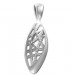 Silberdream SilberDream Ketten Anhänger Oval Zirkonia weiß 925 Silber SDH433W JETZT KAUFEN